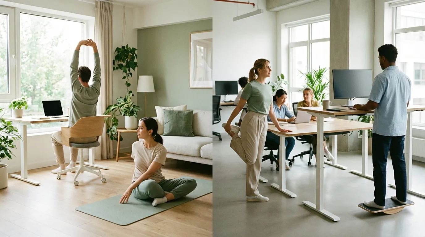 Work-Life Balance in Hybrid Workplace Wellness - Exercise Snacks Blog