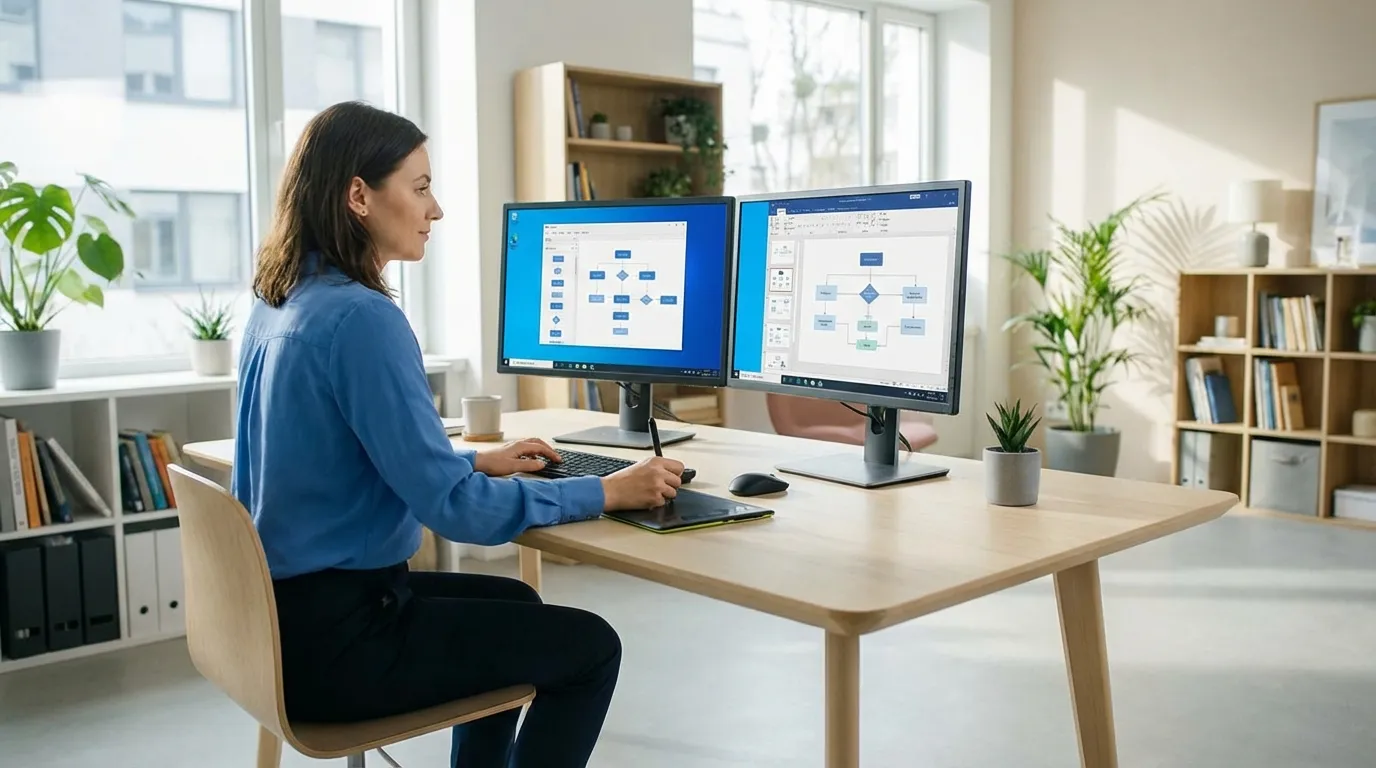 Microsoft Visio Diagramm Beispiel
