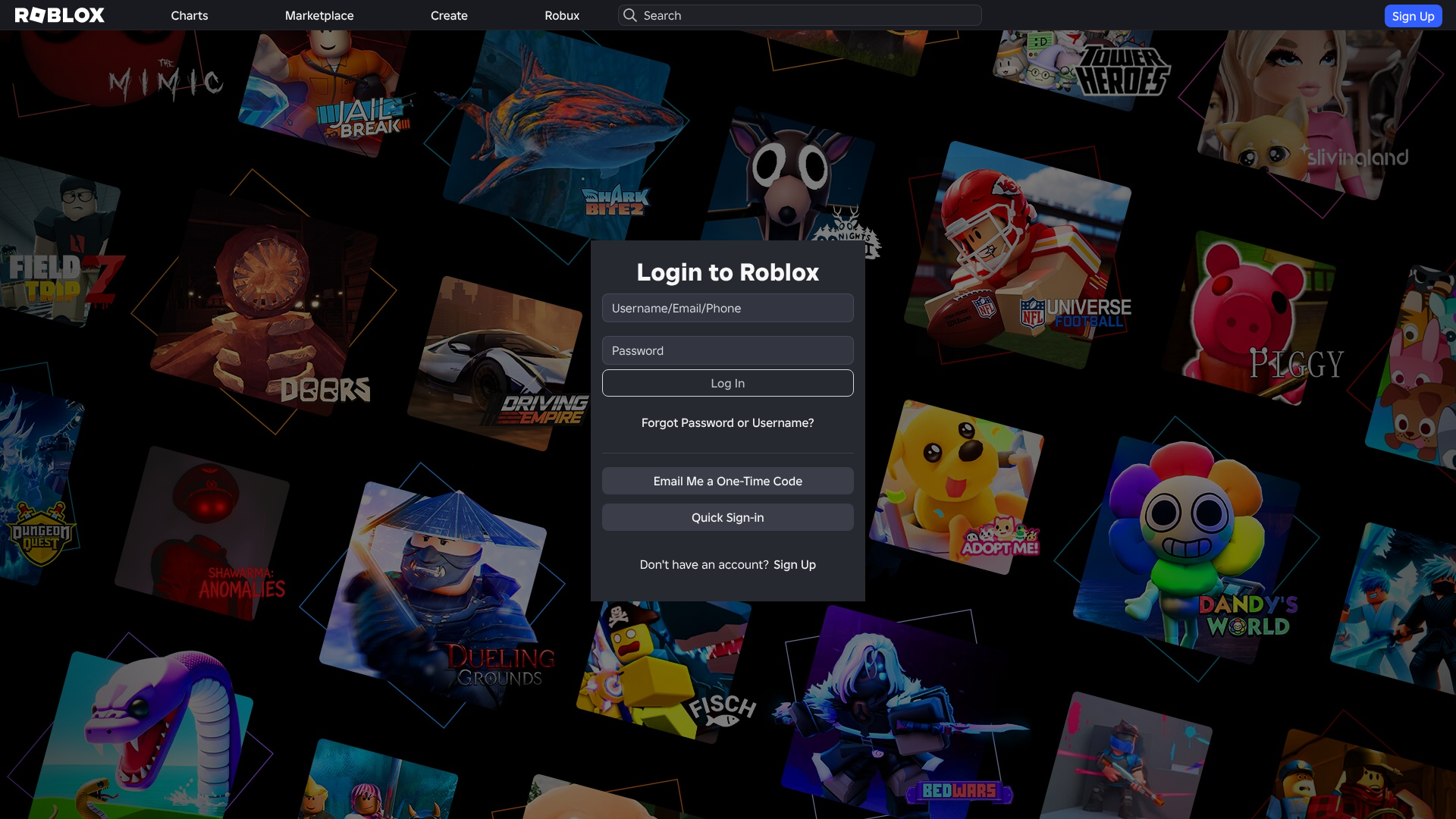 3. Roblox Avatar Editor Homepage