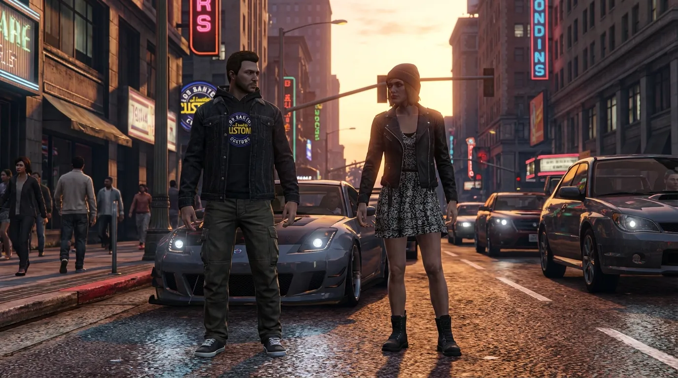 Custom GTA V multiplayer outfits