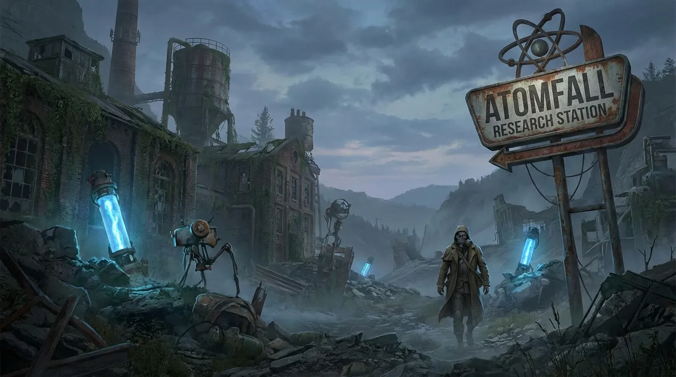 A recreation of the game Atomfall