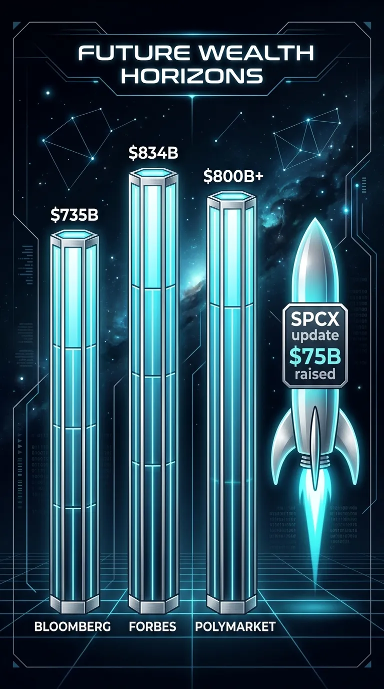 SPCX IPO valuation comparison infographic
