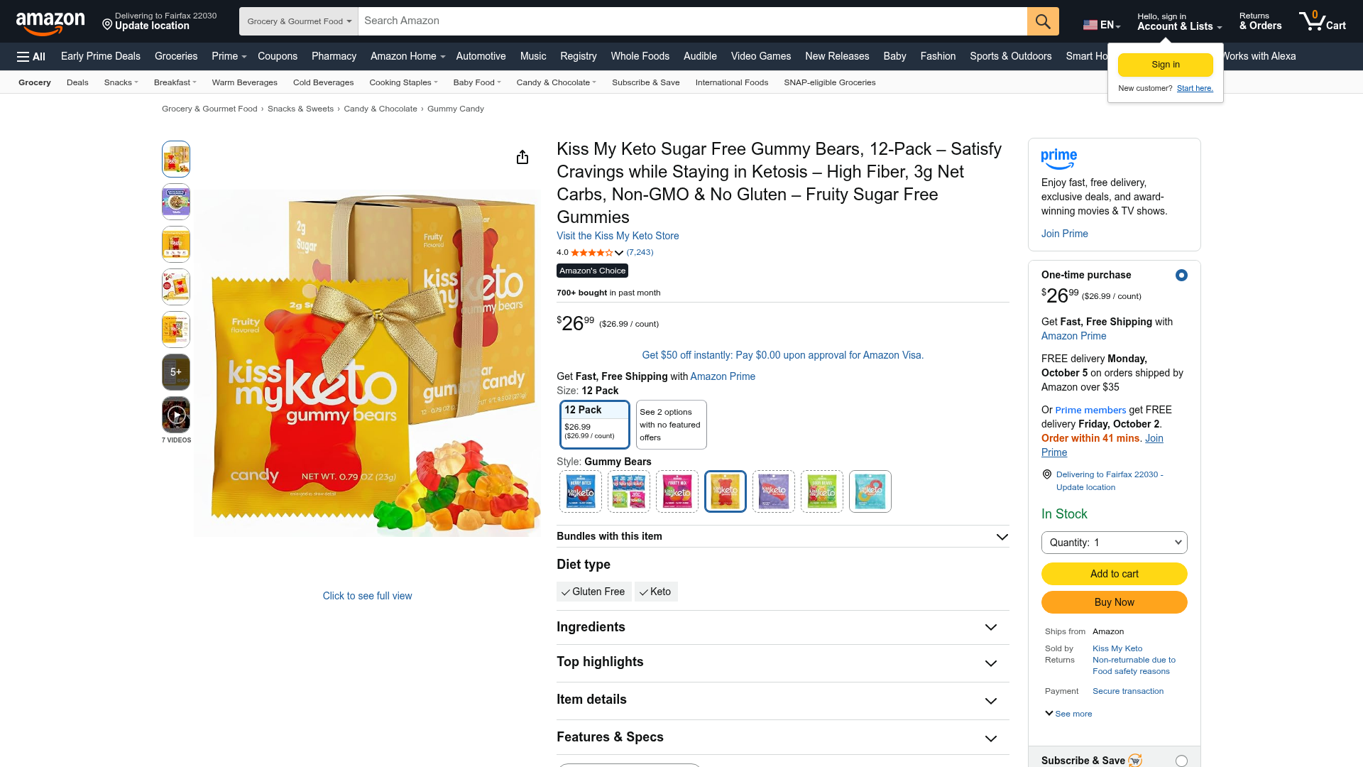 4. Kiss My Keto Homepage