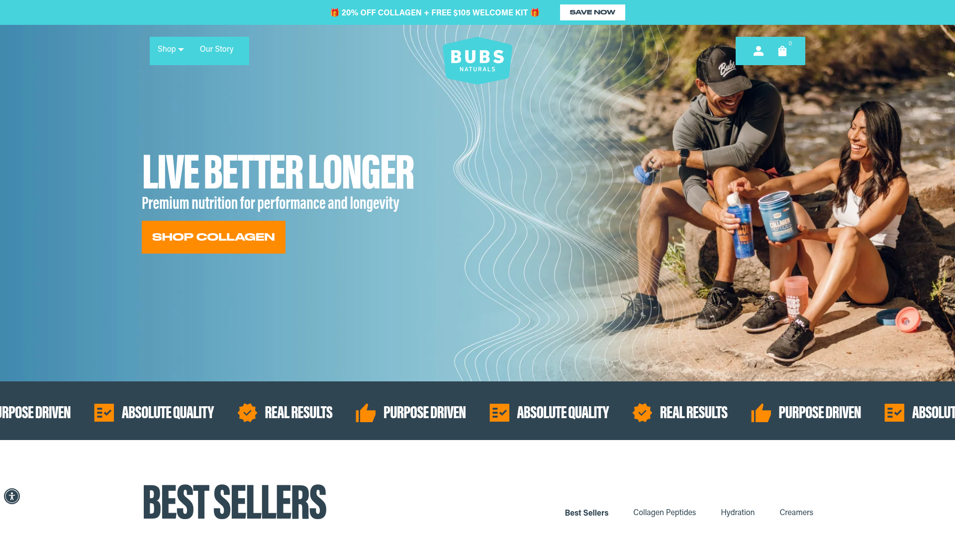 Unique value proposition Homepage