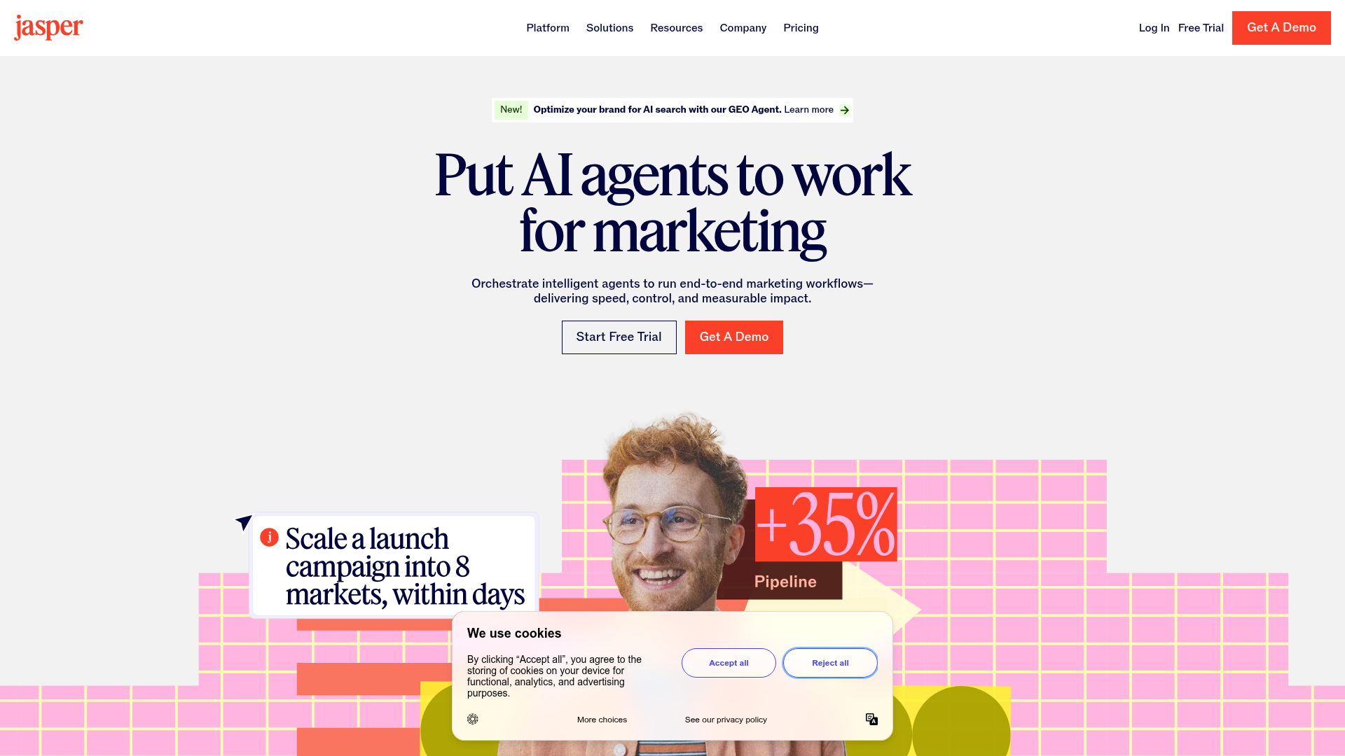 4. Jasper Homepage