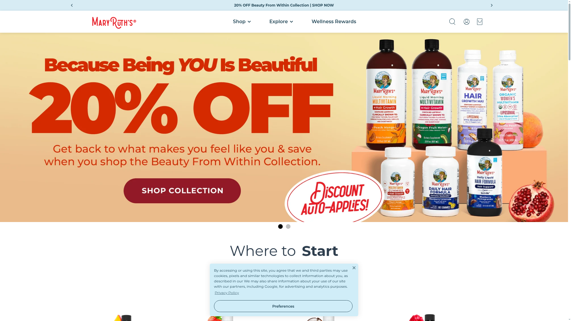 Unique Value Proposition Homepage