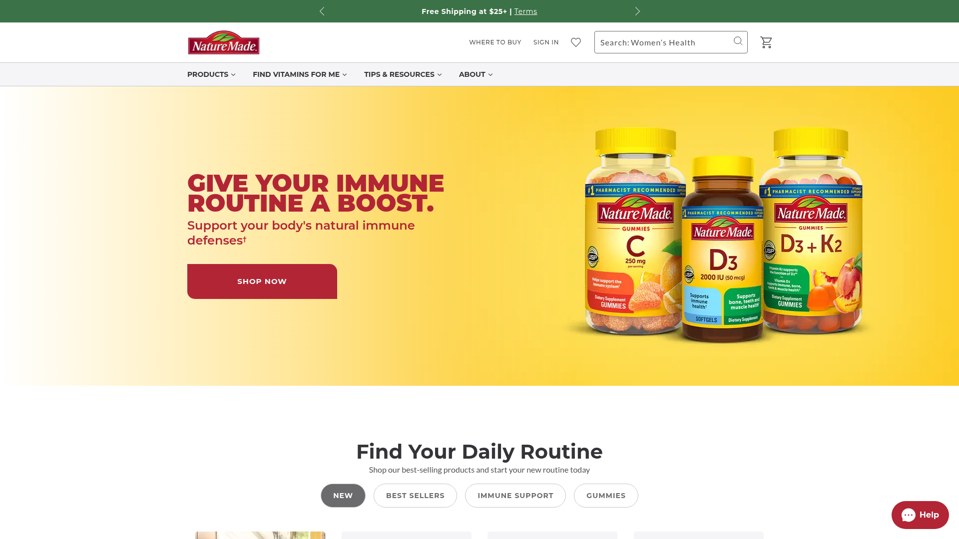 2. Nature Made Wellblends Ashwagandha Homepage