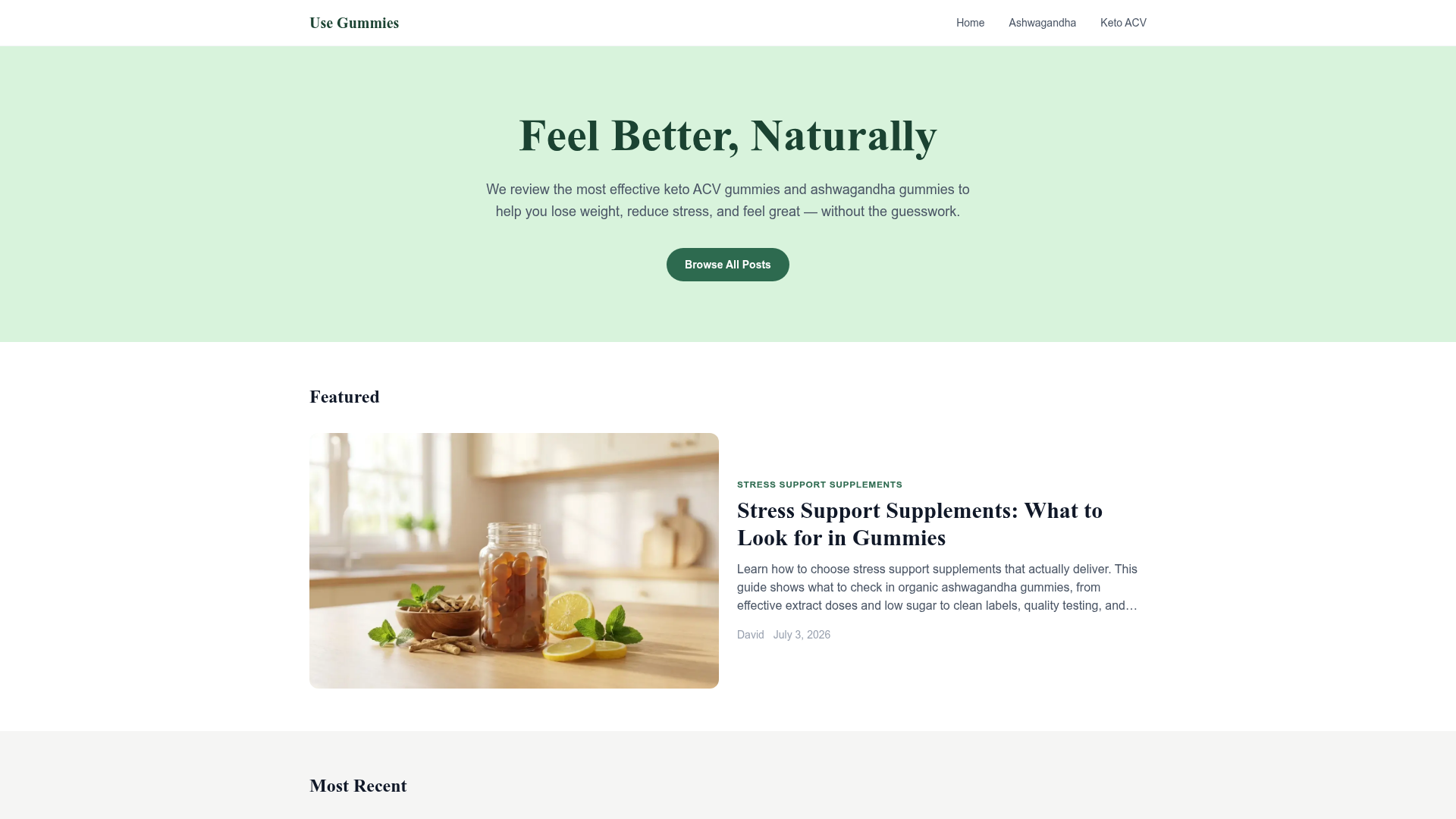 Real World Use Case Homepage