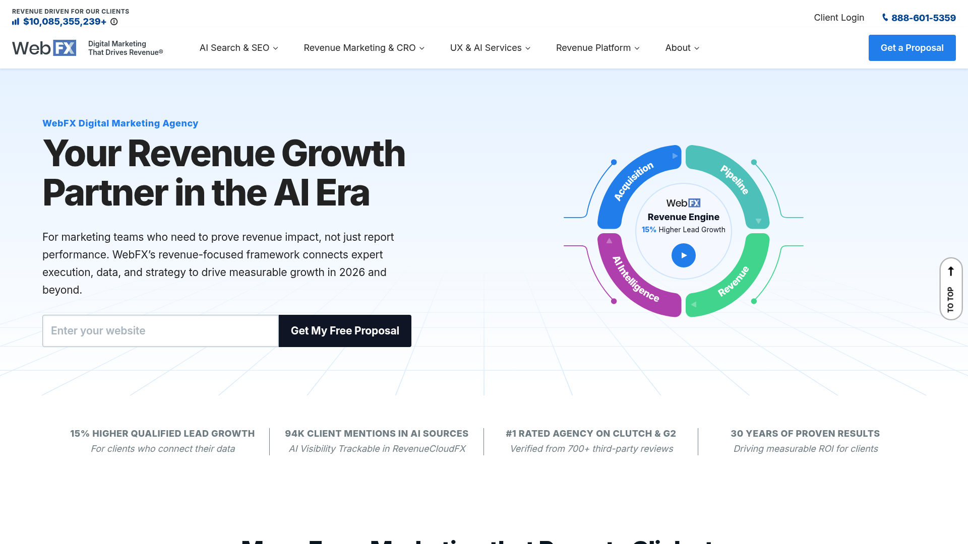 3. WebFX Homepage