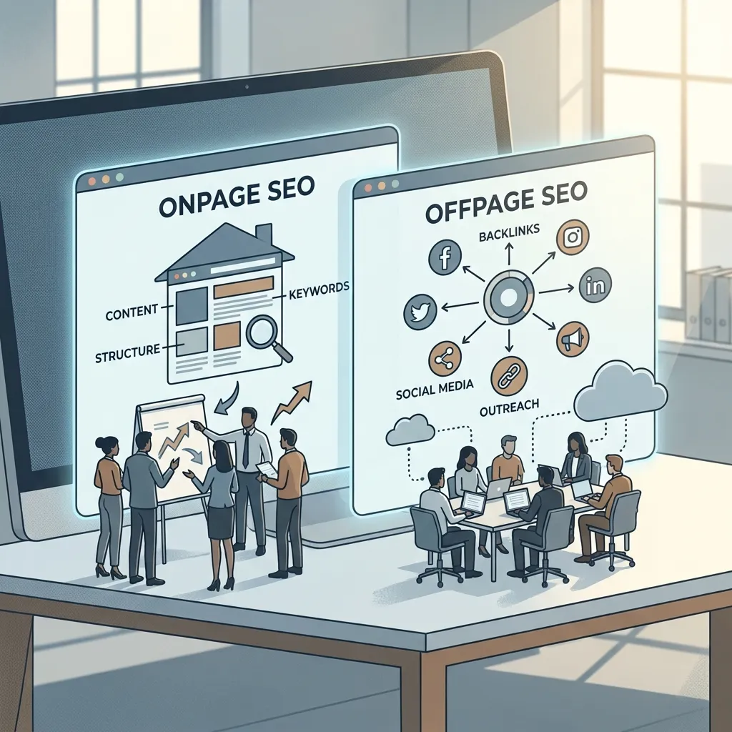 Das ist der Unterschied zwischen Onpage SEO und Offpage SEO