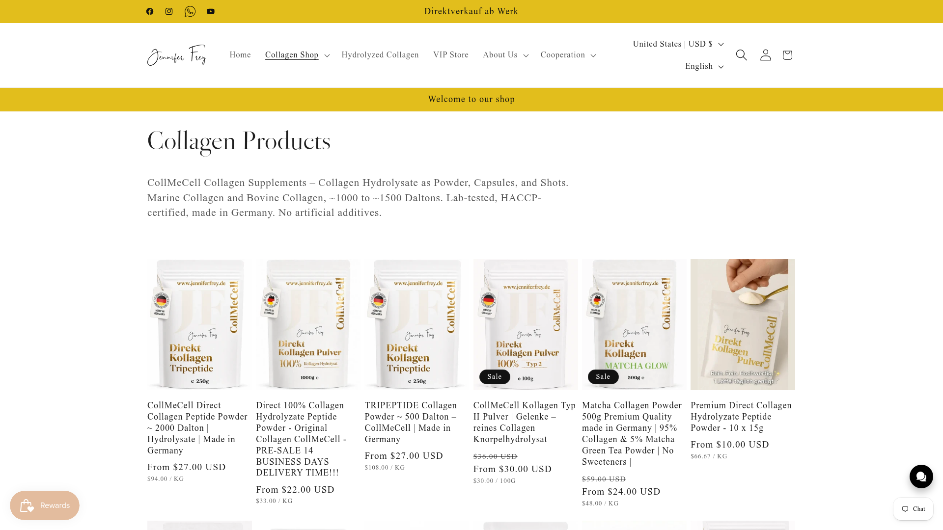 4. CollMeCell / Jennifer Frey Homepage