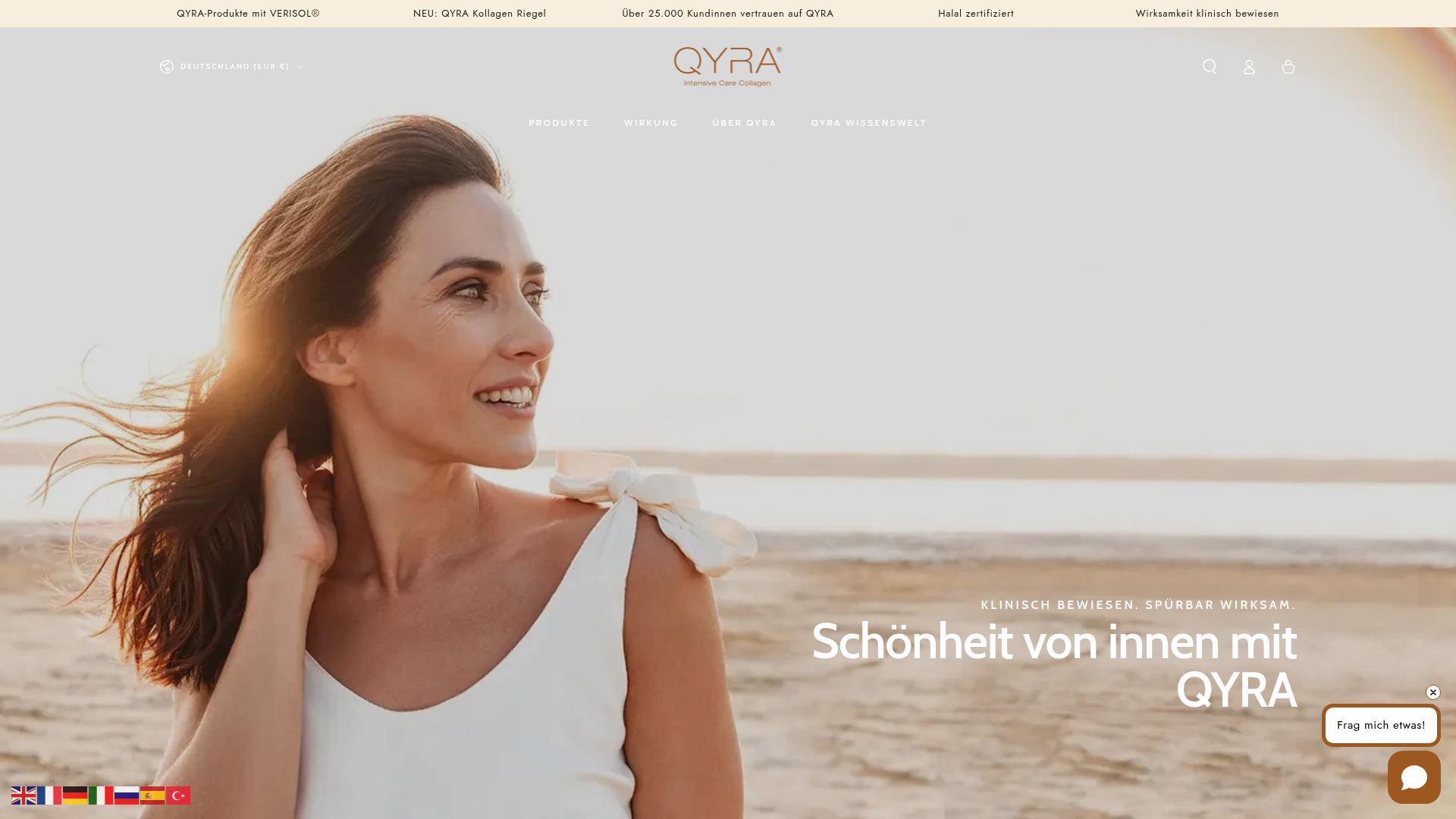 2. QYRA Homepage