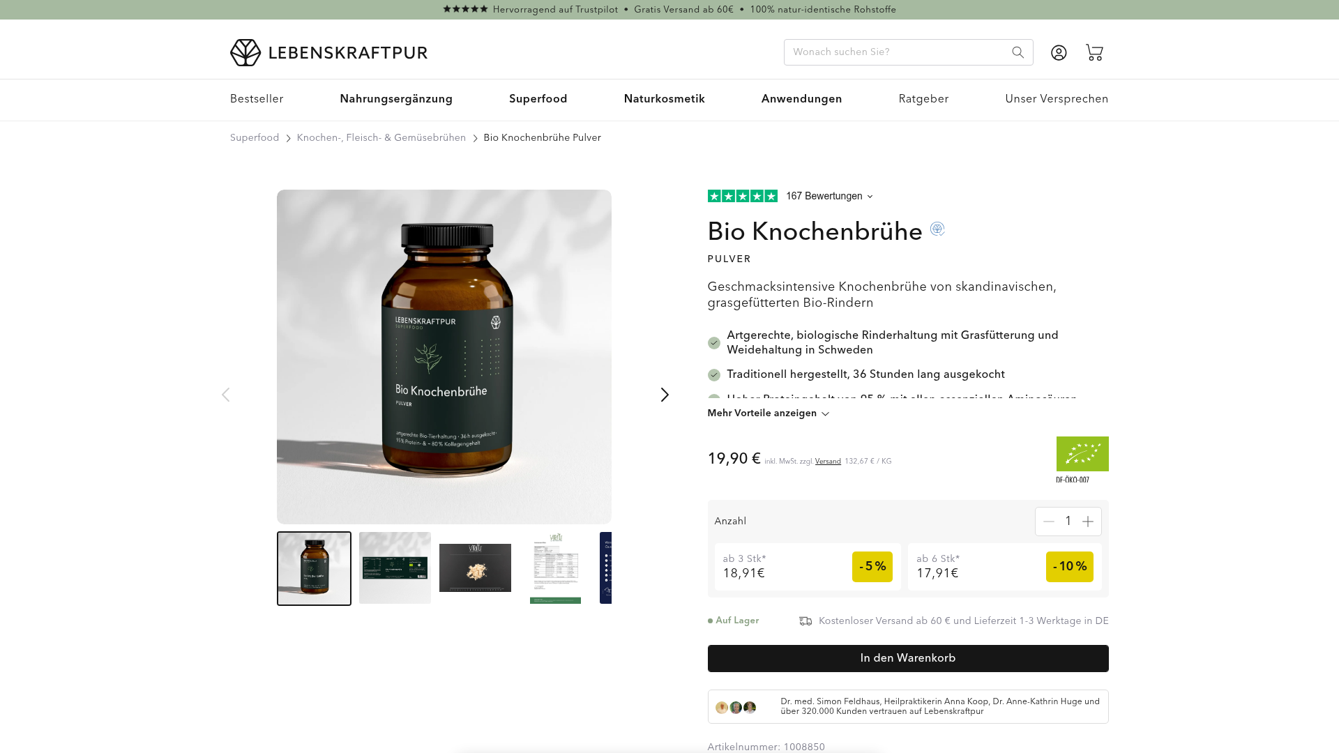 3. Lebenskraftpur Homepage