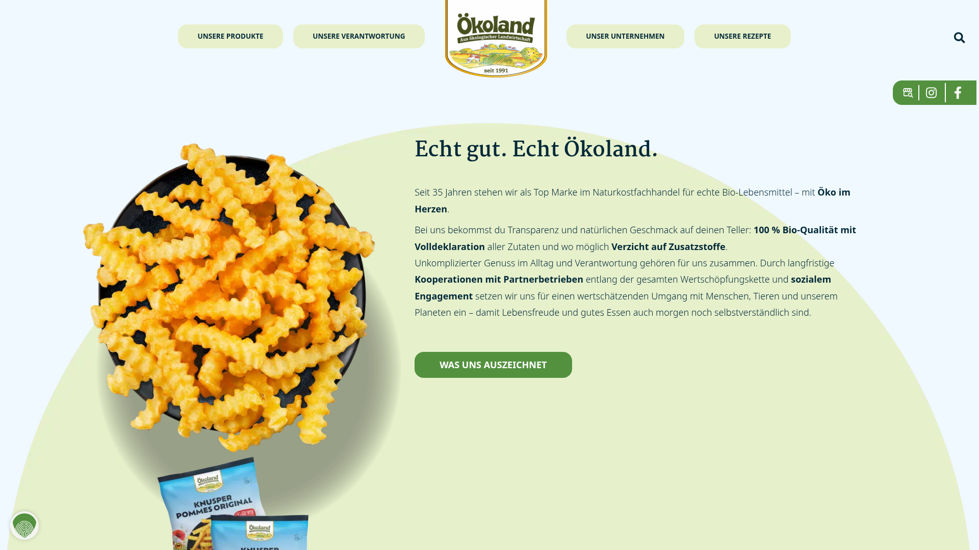 4. ÖKOLAND Homepage