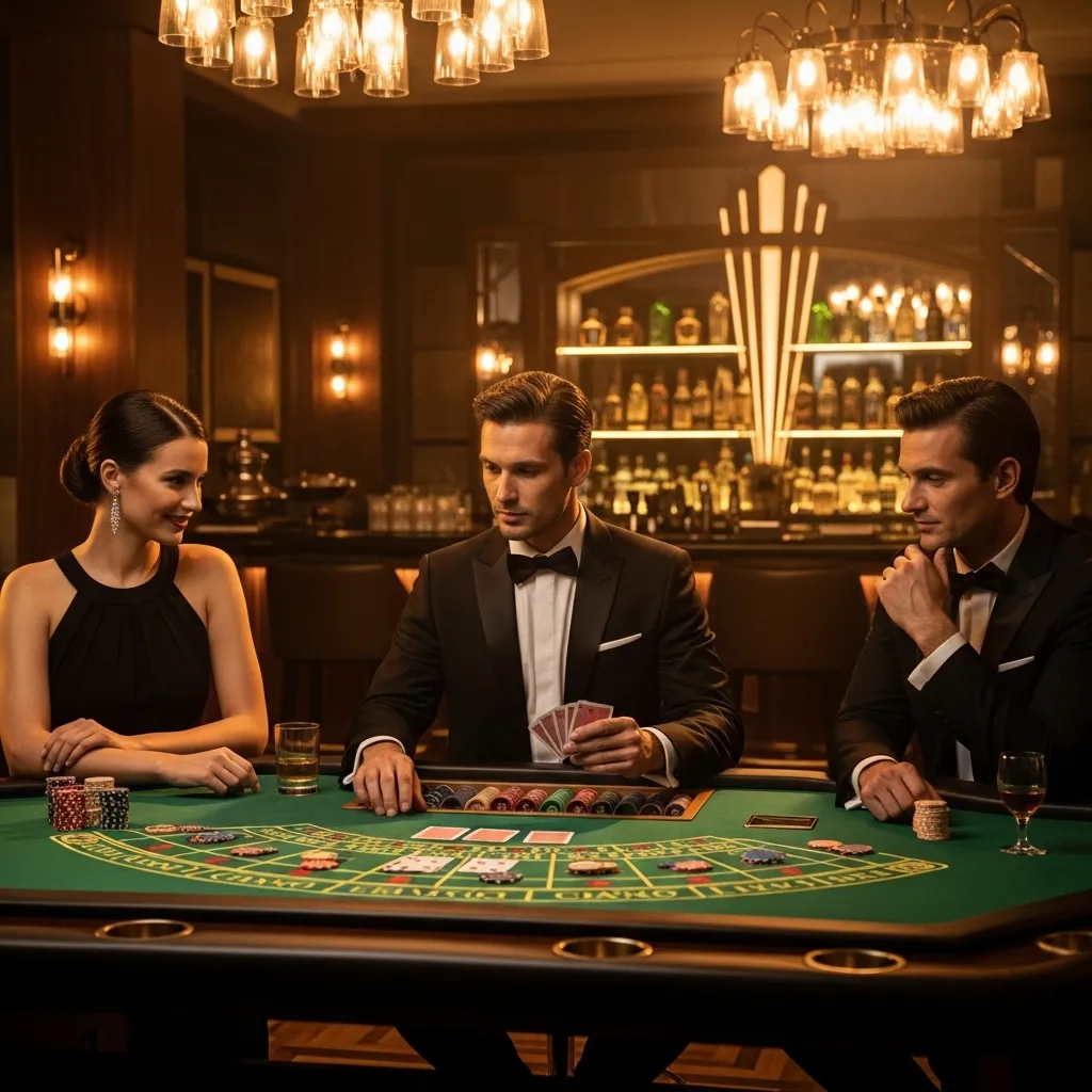 Elegantes Casino Royale Event