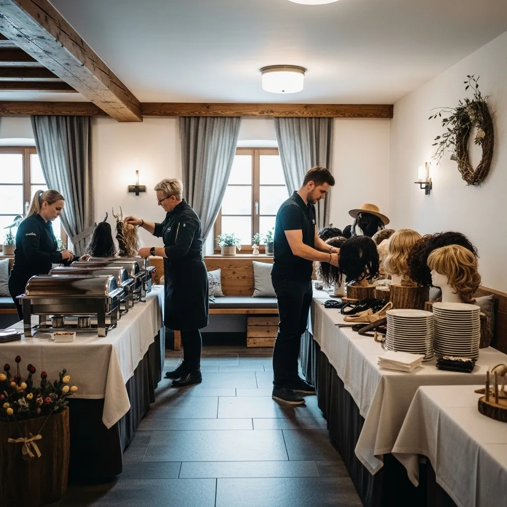 Event-Styling bei einer Feier
