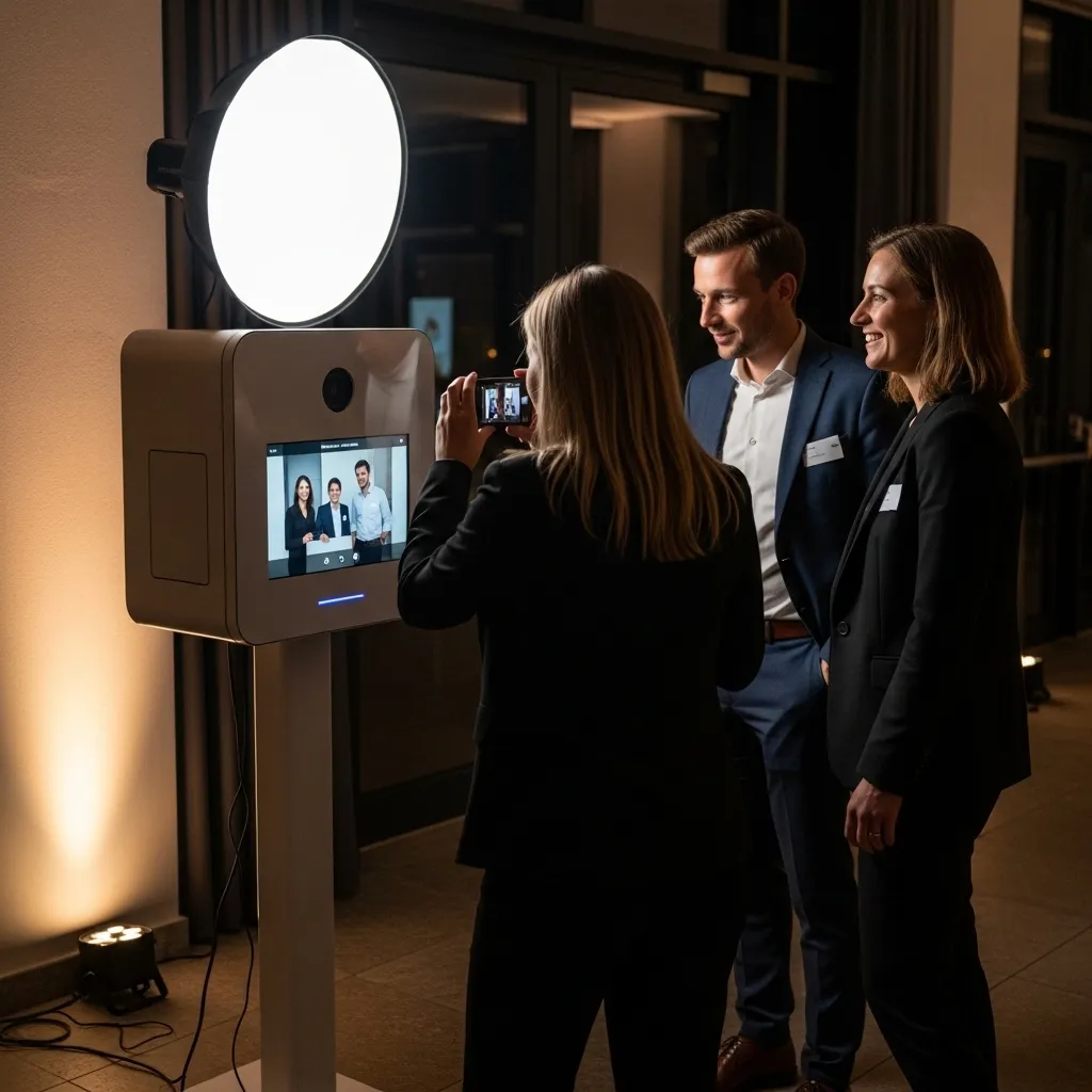 Fotobox auf Firmenevent