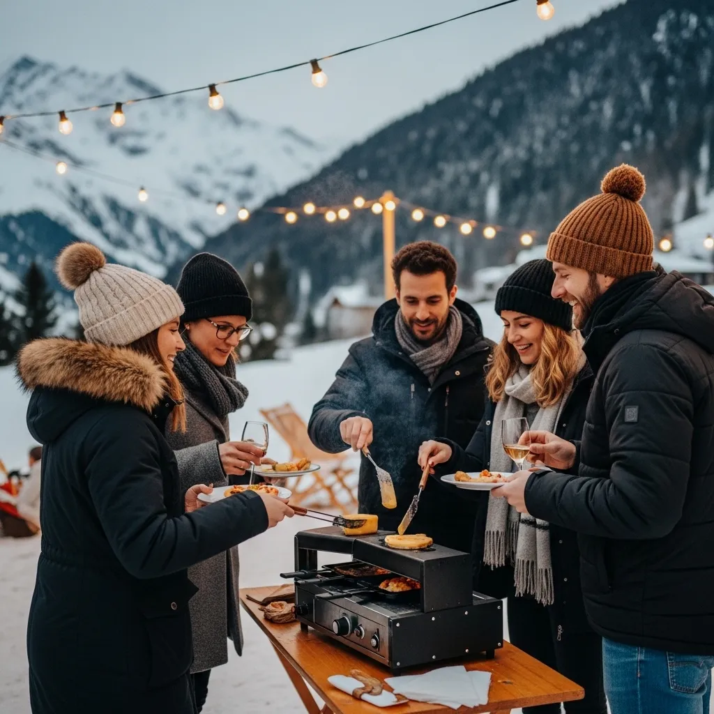 miete racletteofen günstig 4 Gemütliches Outdoor-Winterevent mit Raclette und Mietmobiliar