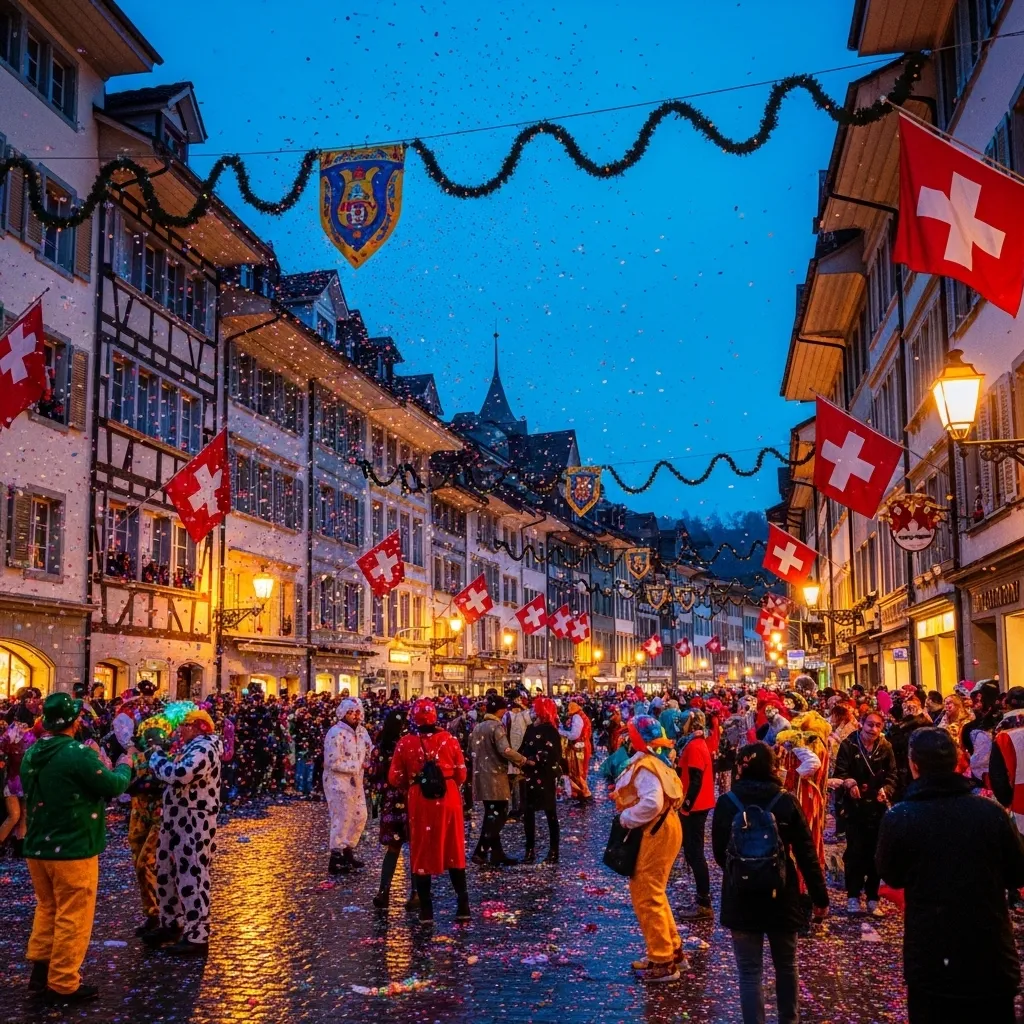 Luzerner Fasnacht Innenstadt