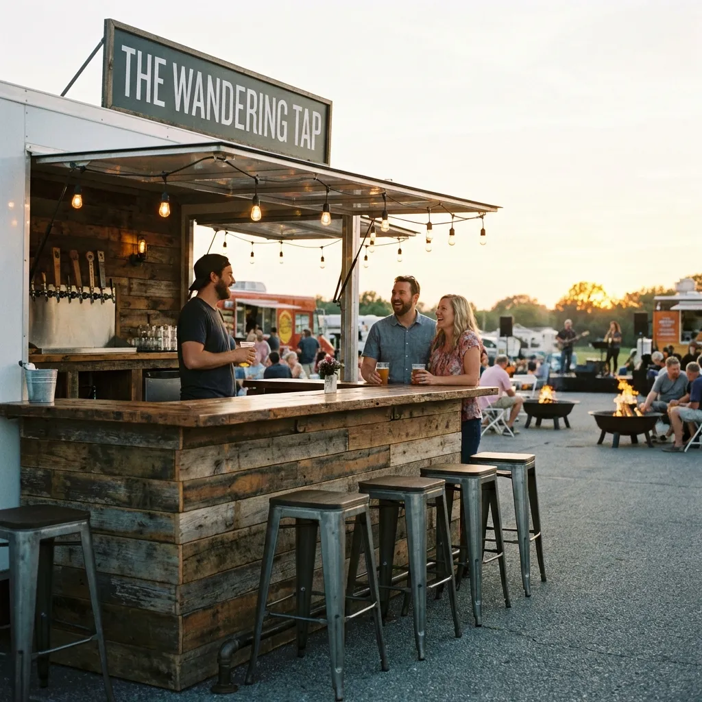 Mobile Bar und Event Mobiliar