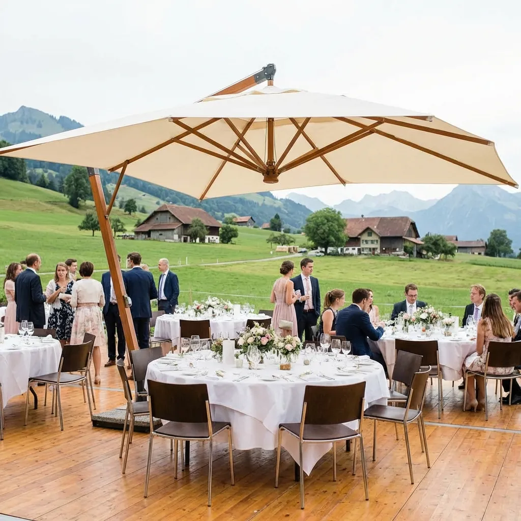 Moderner Event-Sonnenschirm