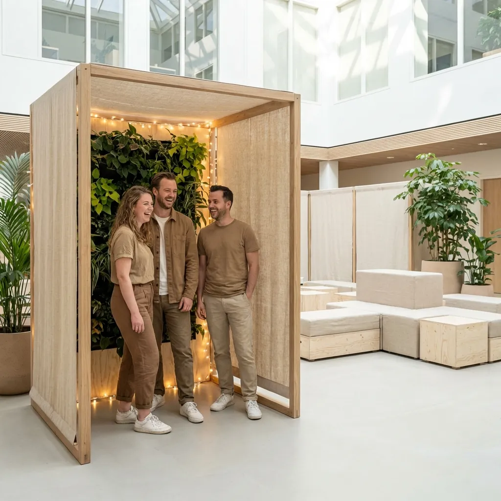 Nachhaltige Fotobox mit moderner Eventtechnik