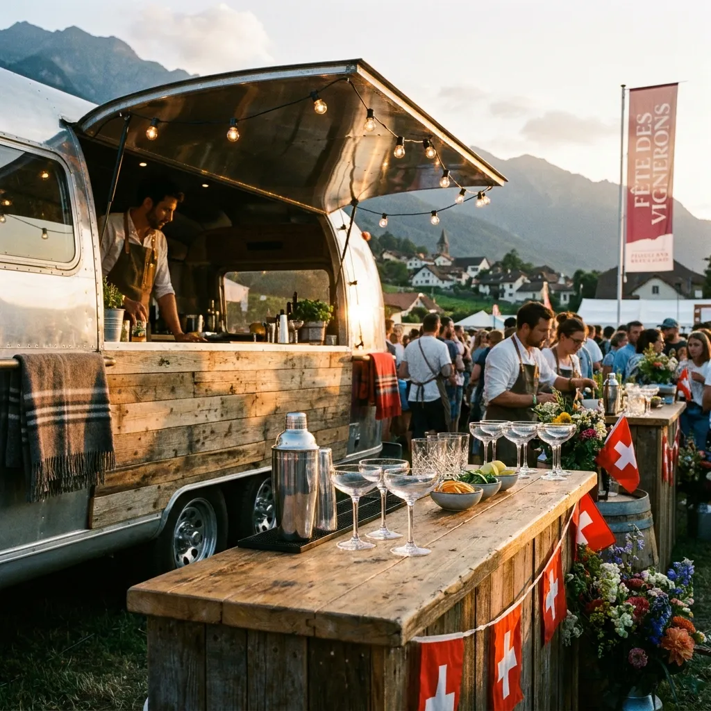 Professionelle Cocktail‑Zubereitung bei einem Event
