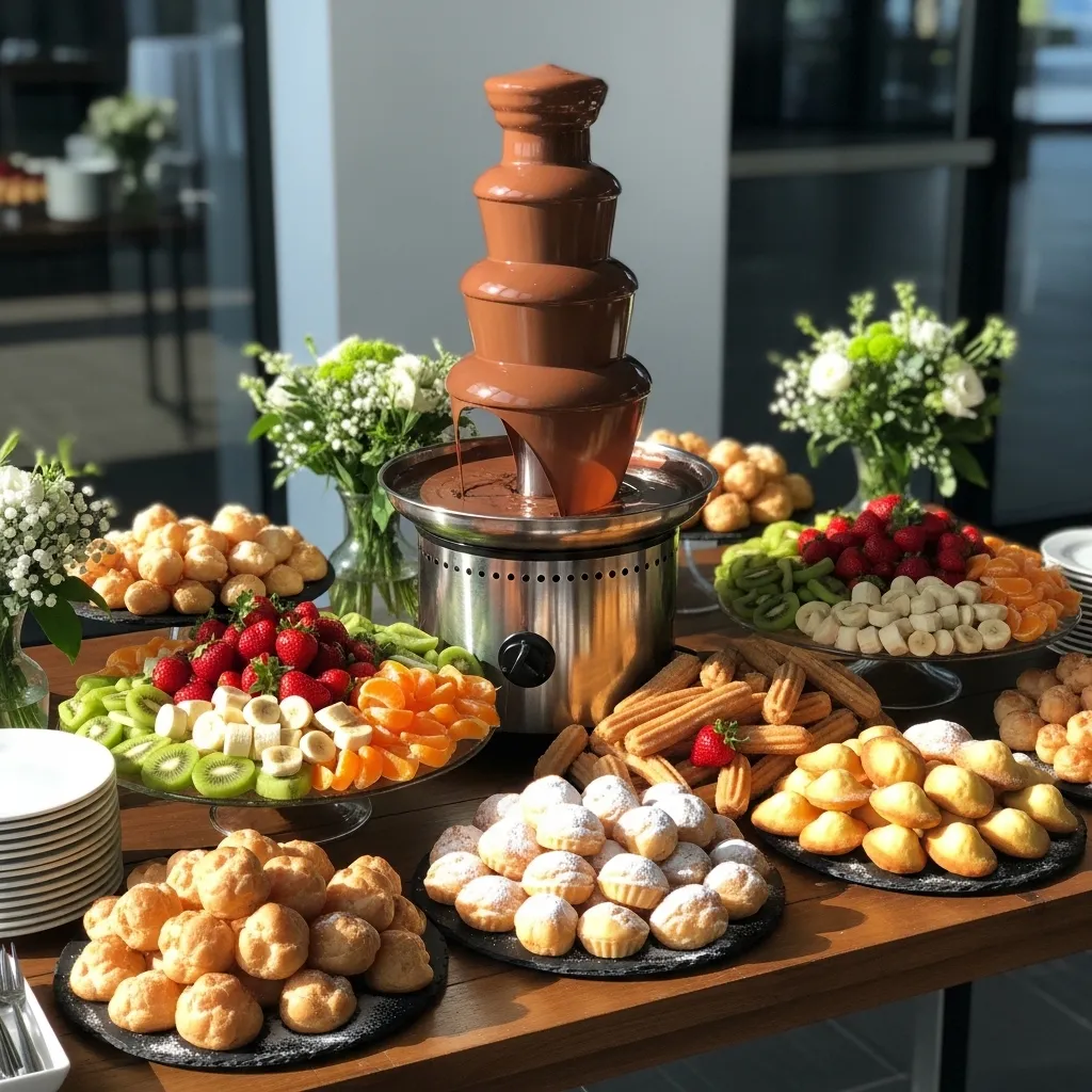 Schoggibrunnen mit Früchten