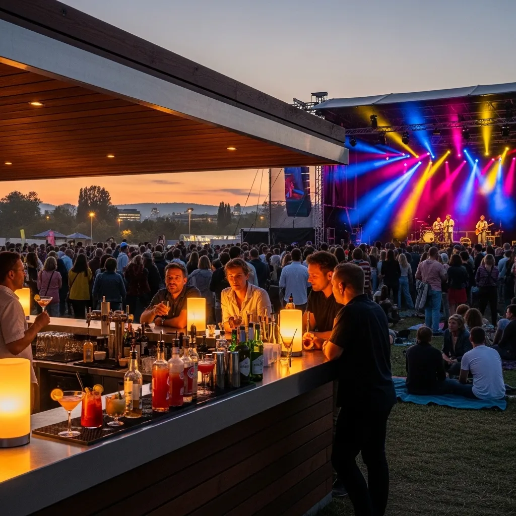 Sommerliches Open‑Air‑Festival in Zürich