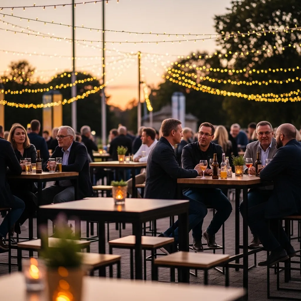 Stehtische auf Event