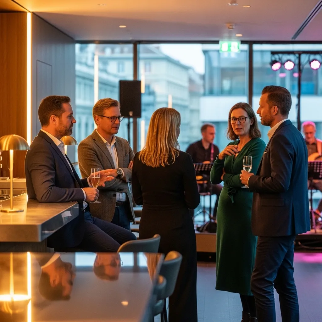 Stilvolle Firmenveranstaltung mit Livemusik