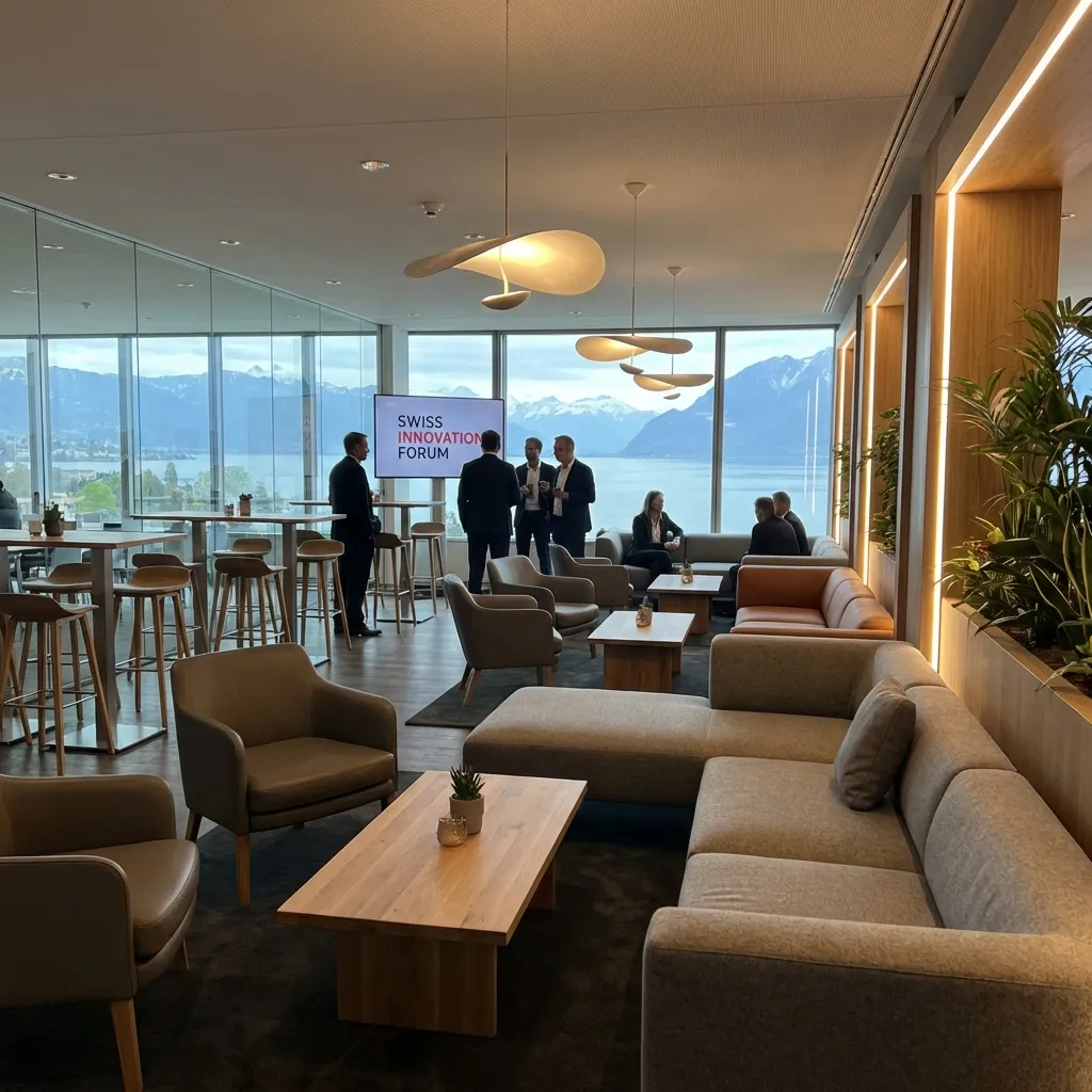 Stilvolles Eventmobiliar für Firmenanlass