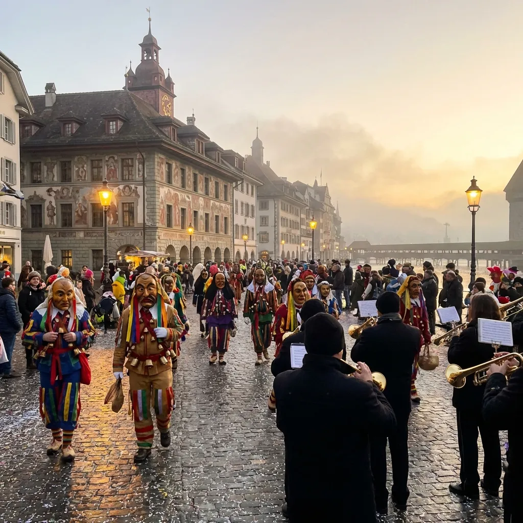 Tagwache an der Luzerner Fasnacht