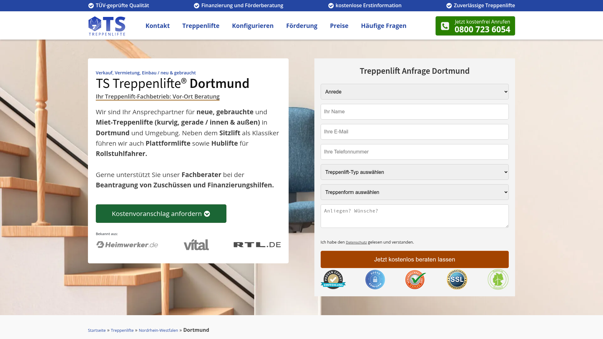 Hublift vs. Plattformlift Dortmund: Welcher ist der richtige für Sie? 2. TS Treppenlifte Homepage