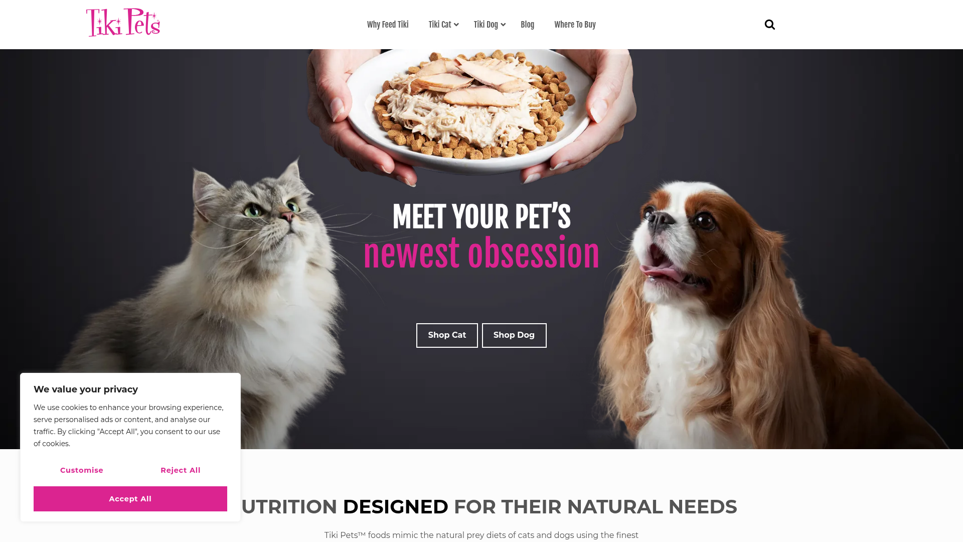 Tiki Cat Stix Homepage