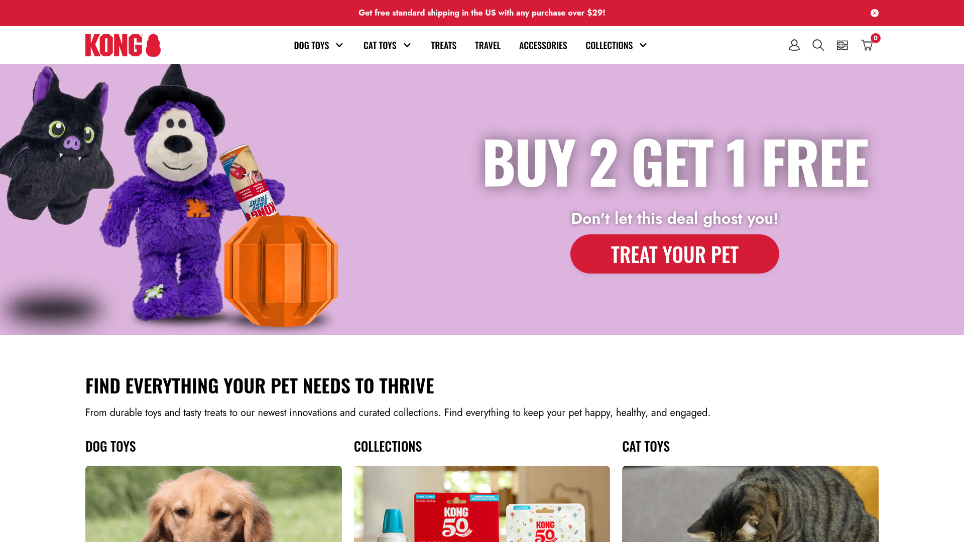 2. KONG Homepage