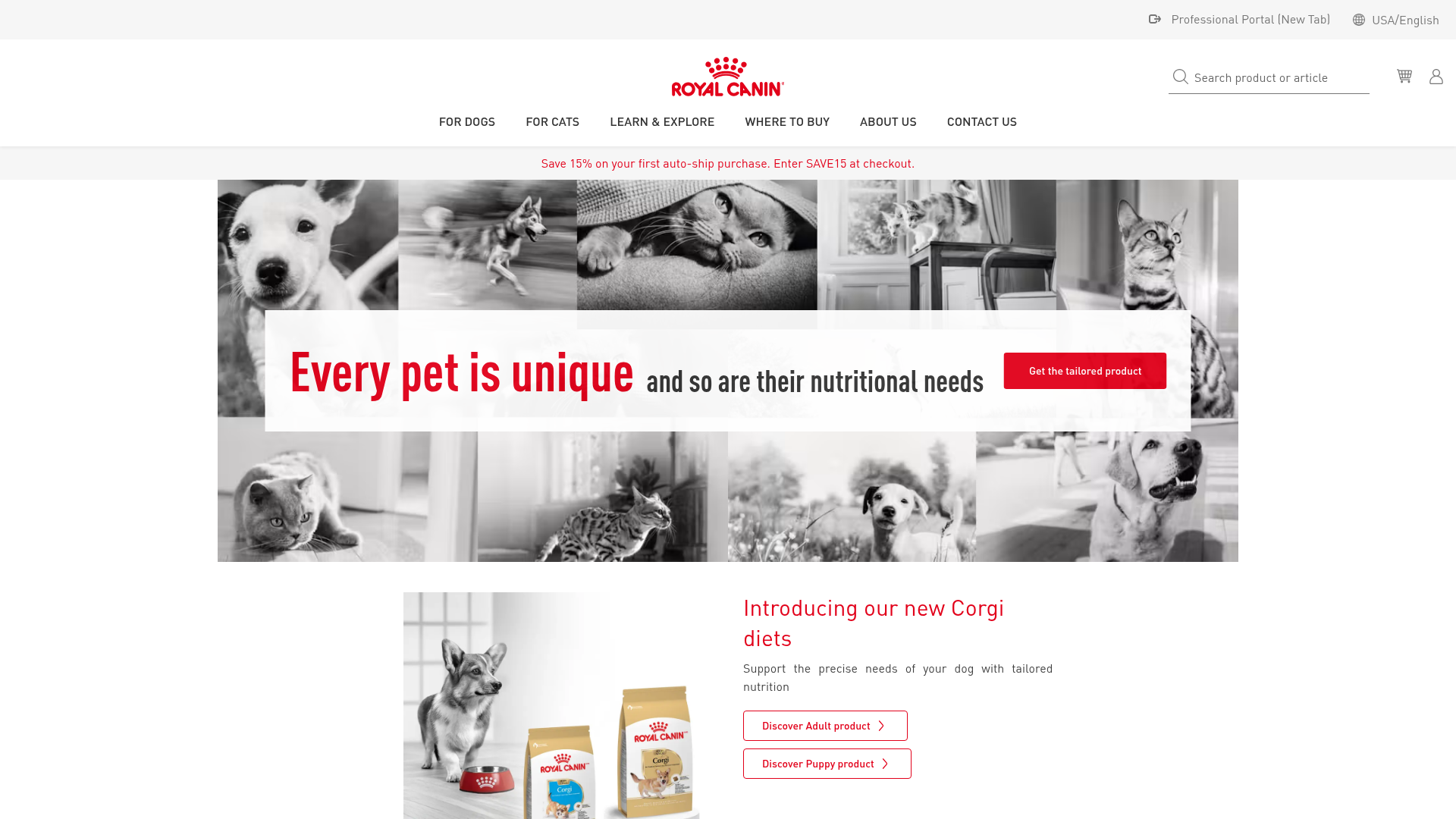 Unique Value Proposition Homepage