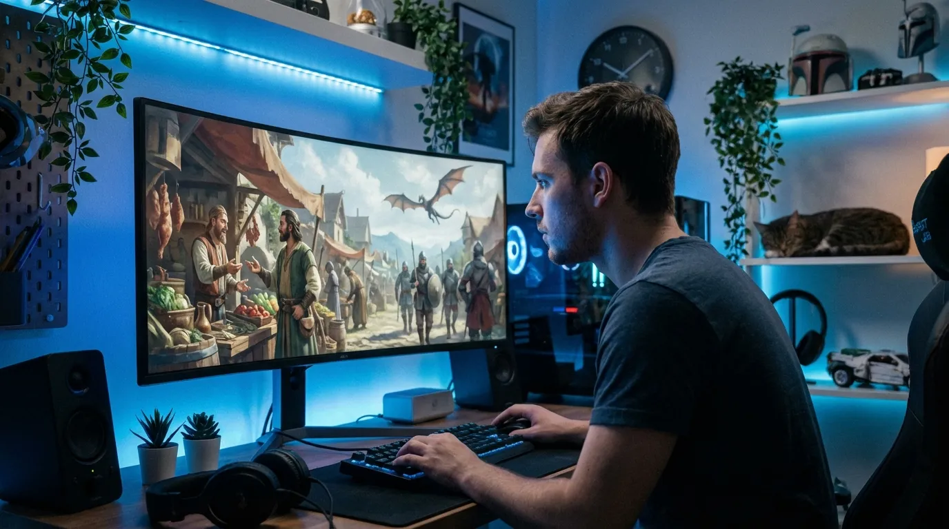 AI-powered NPC interaction