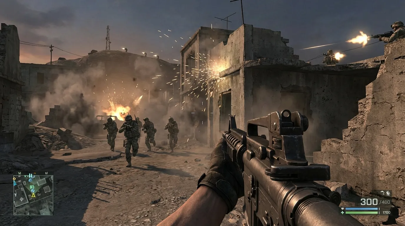 Call of Duty multiplayer action