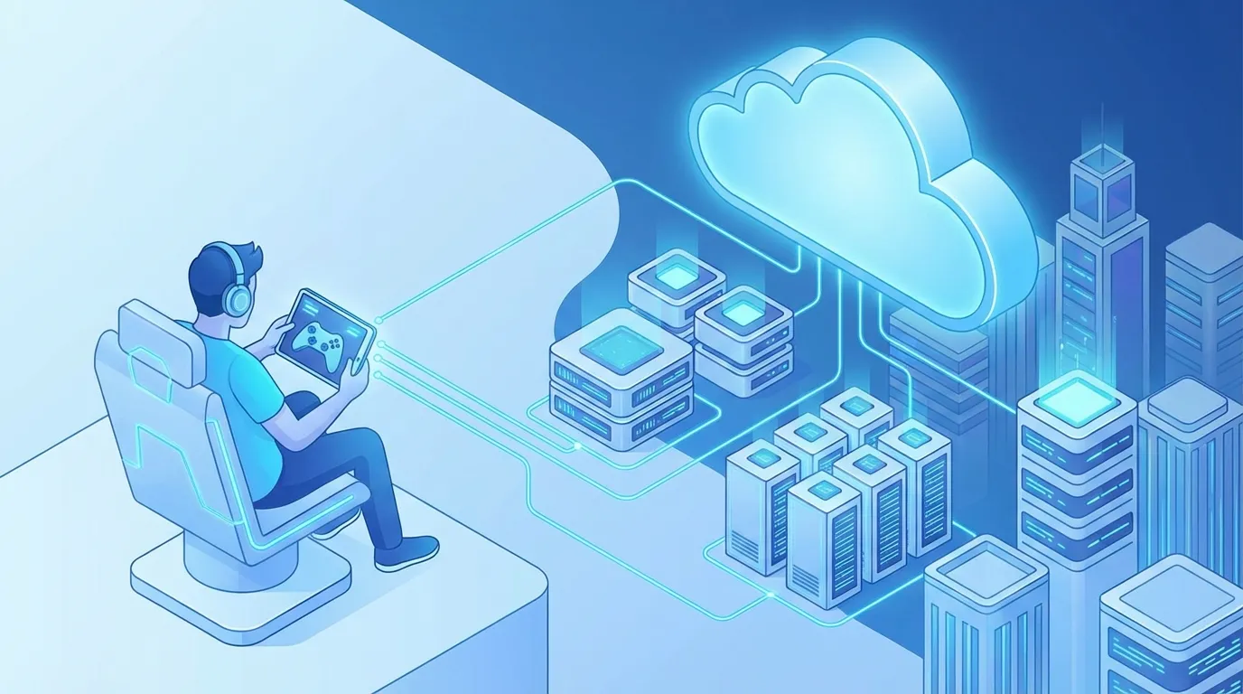 Cloud gaming infrastructure visualization