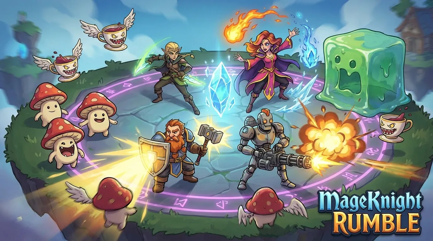 Co-op roguelike gameplay