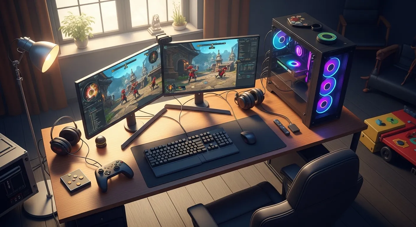 Developer rebuilding a classic game world on a modern workstation