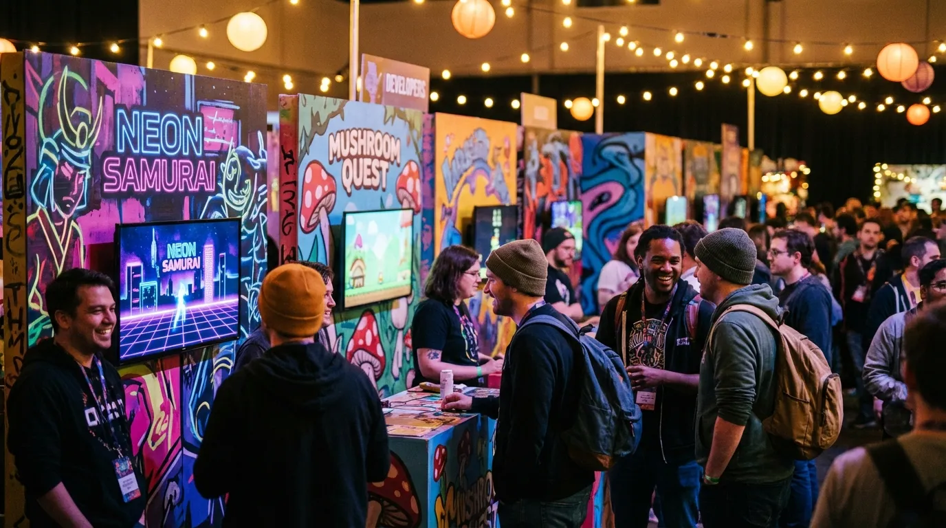 Indie game development showcase