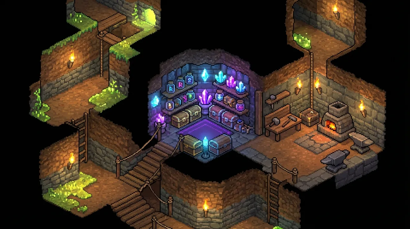 Magic Storage base layout