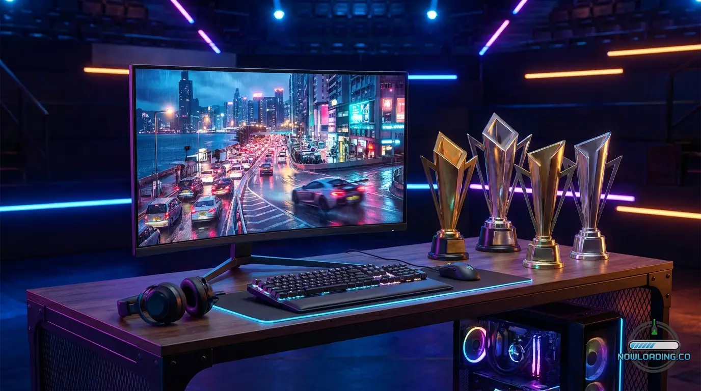 Next-gen open-world city scene for GTA-style gameplay discussion