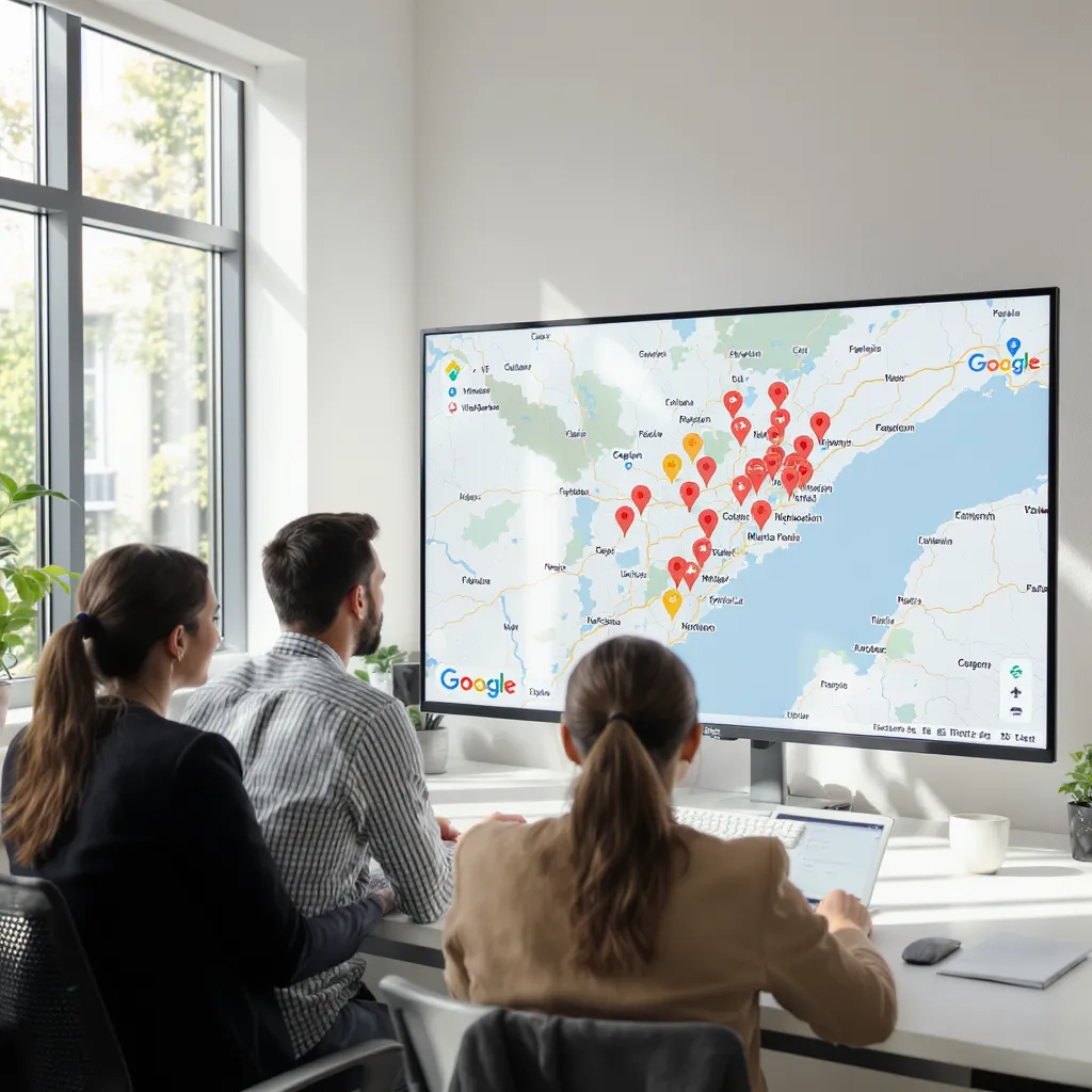 Local Business SEO mit optimierten Google Maps Einträgen