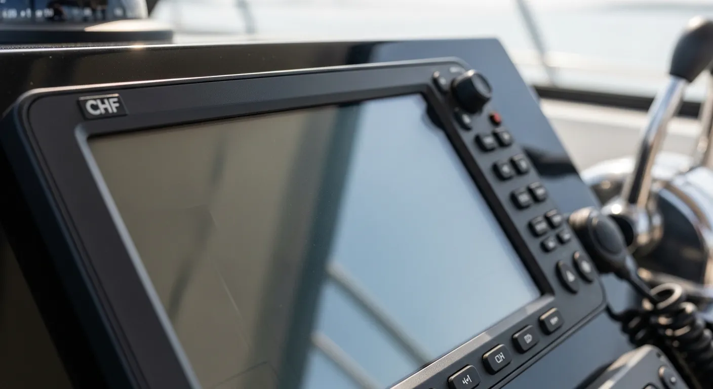 AIS-enabled VHF radio display