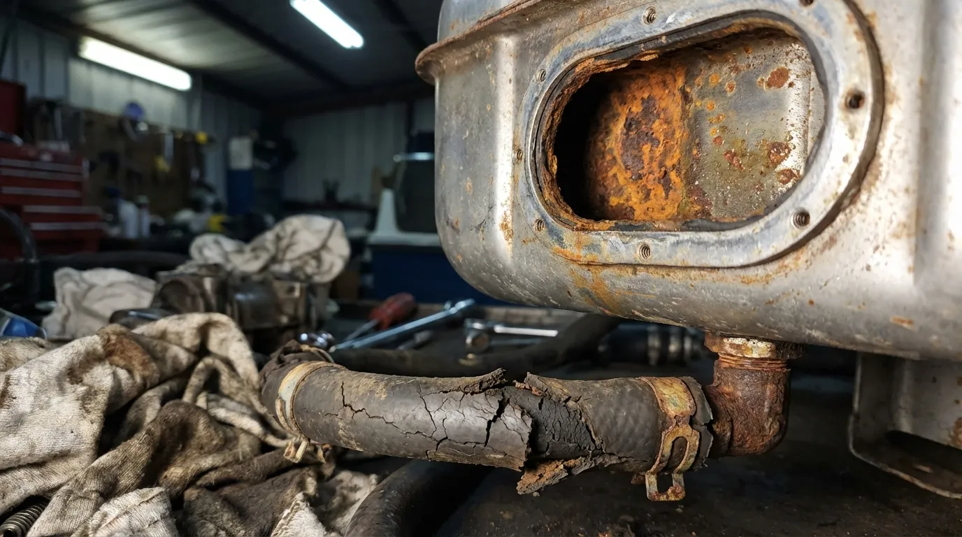 Ethanol fuel system corrosion in boats