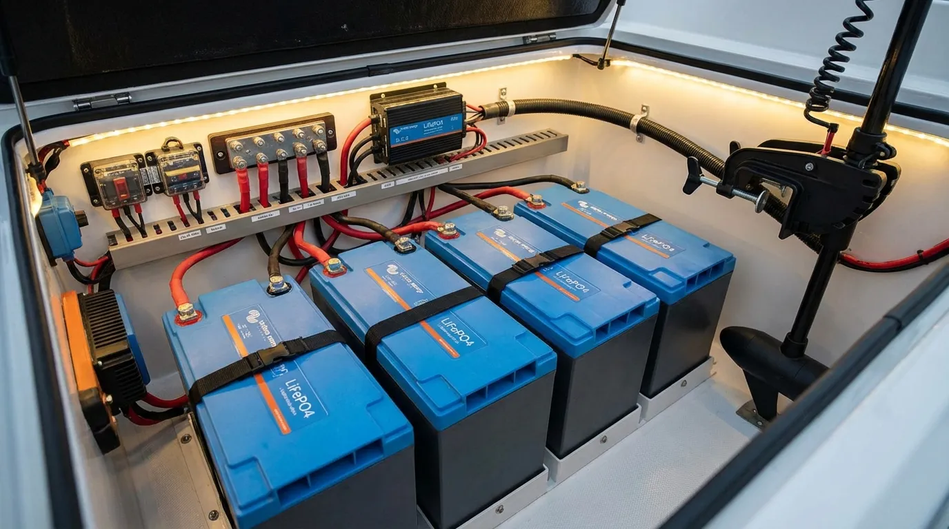 Trolling motor battery system