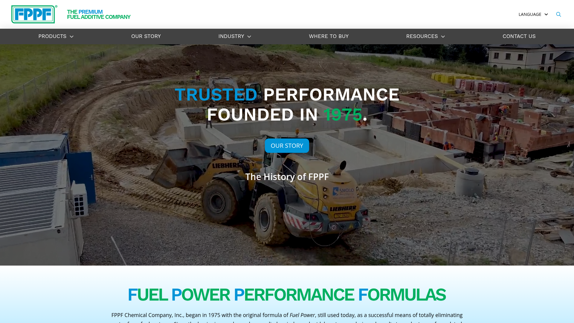 2. FPPF Chemical Company Homepage